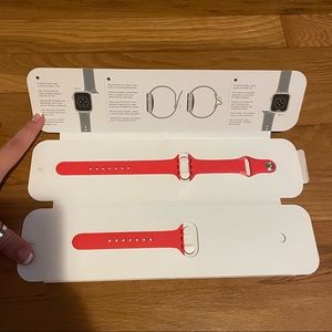 Red Apple Watch Band size 40mm UNUSED